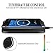 INTS Wireless Charger Large Coil No Heating Qi Charging Pad for Galaxy S8 S8 Plus and All Qi-Enabled Devices G1