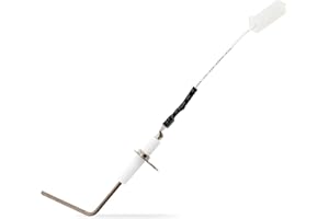 CANAMAX LH680014 LH680534 Furnace Flame Sensor Replacement Part - Compatible with Carrier Bryant Payne Day & Night Furnaces - Replaces LH680012, LH680014, LH33WZ511, LH33WZ515, and LH33WZ517