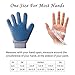 MAOPRO Pet Grooming Glove 2-in-1 Deshedding Brush Pet Hair Remover Mitt Tool, Furniture Cleaning Massage Groomer for Dogs, Cats and Horse with Long & Short Fur, Enhanced Five Finger Design