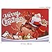 6PCS Cute Christmas Placemats Waterproof Xmas Placemat for Dining Table Decoration(17.3” X 11.8”)