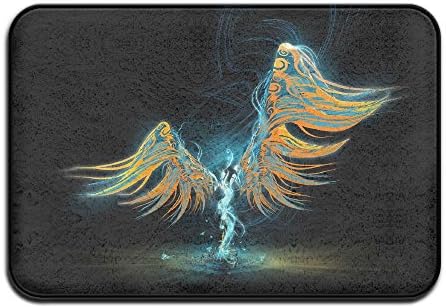 Abstract Bird Theme Anti-slip Door Mat Home Decor Indoor Outdoor Entrance Doormat Rubber Backing 23.6 X 15.7 Inches