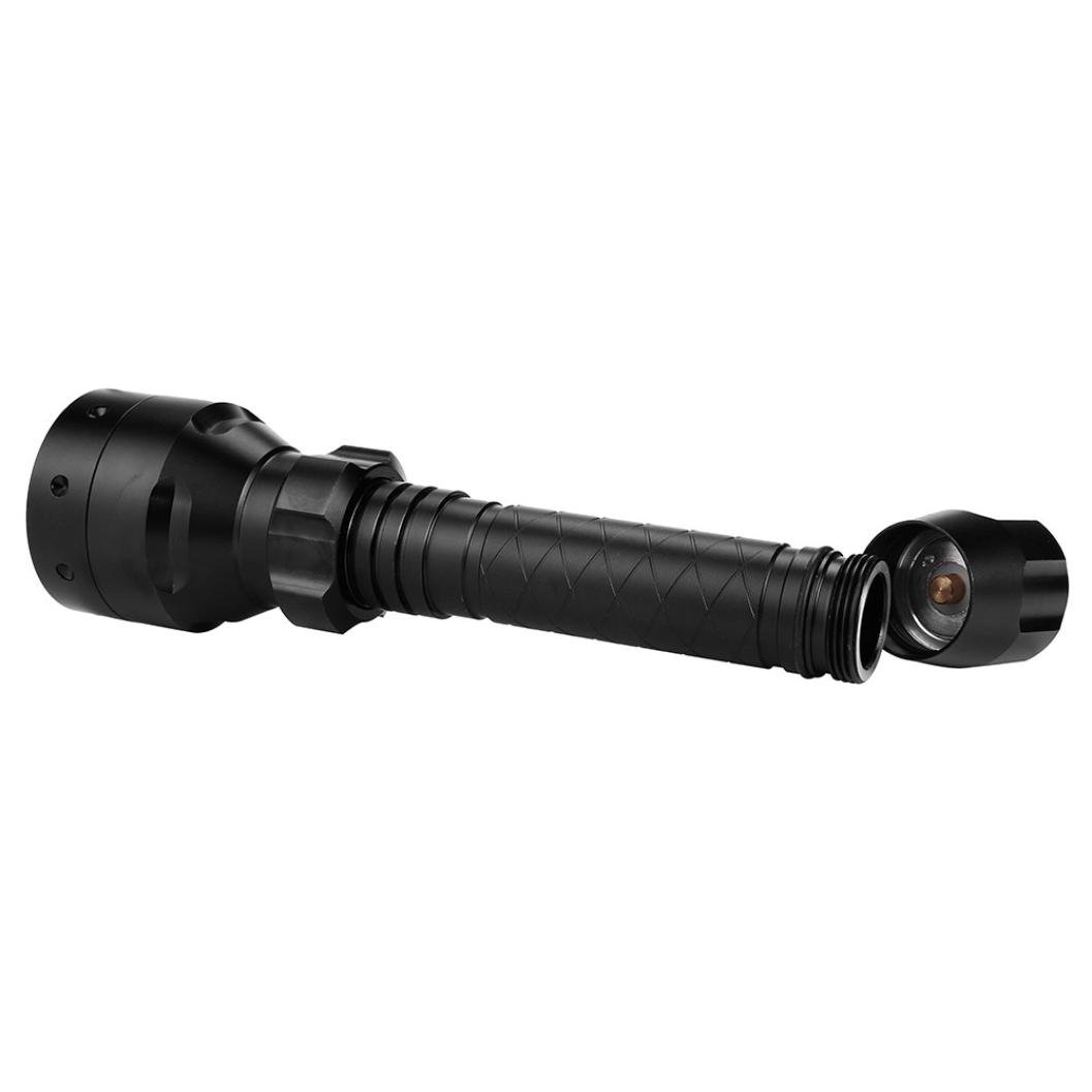 Torcia per Campeggio//Corsa//Pesca//Caccia//Ciclismo//Arrampicata//Camminare//Leggere Yanhoo Torcia a infrarossi per visione notturna a infrarossi a lunga distanza 10W IR 850nm T50 LED