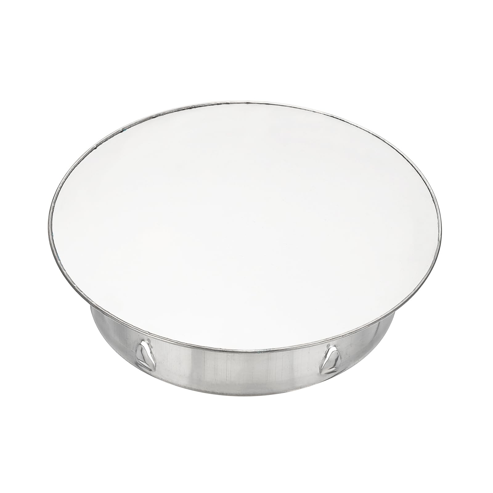 PATIKIL Chimney Hole Cap, 150mm(6 Inch) Tightness Adjustable Round Stainless Steel Flue Hole Cover Stove Pipe Cap Pipe Cover for Kitchen Balcony Sewer, Silver Tone