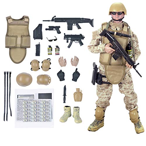 12'' American Military Soldiers Special Forces Army Man Action Figures