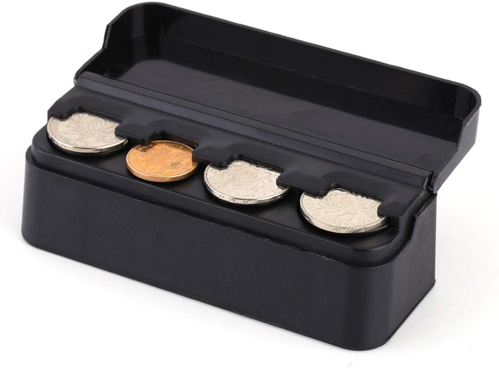 YHG Car Coin Holder, Portable Car Coin Organizer, Coin Storage Box for Car, Truck and Van BigaMart