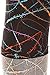 Leggings Depot Women's High Waisted Family & Holiday Events Print Leggings-Full Length-R638, Multicolored Scribble, One Size