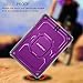 Fintie Shockproof Case for Samsung Galaxy Tab S3 9.7, [Tuatara Magic Ring] 360 Rotating Multi-Functional Grip Stand Cover Built-in Screen Protector for Galaxy Tab S3 9.7 (SM-T820/T825/T827), Purple