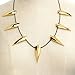 Cosplay Necklace Silver or Gold Black Panther Necklace Wakanda King T'Challa For Mans or Womens Unisex Collar,Perfect Interpretation of the Role. (Gold)