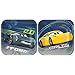 Cars Party Supplies Pack for 16 Guests - Straws, Dessert Plates, Beverage Napkins, Cups, and Table Cover