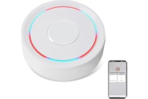 SENCKIT Tuya Zigbee 3.0 Hub Gateway: WiFi Smart Home Hub, Smart Home Bridge, App Remote Control, Wireless Remote Controller Compatible with Alexa Google Assistant and Smart Life App (Wireless)