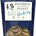 Bandit's Biscuits All Natural Healthy Grain Free Dog Treats Blueberry 10oz Dog Biscuits Made in The USA Only