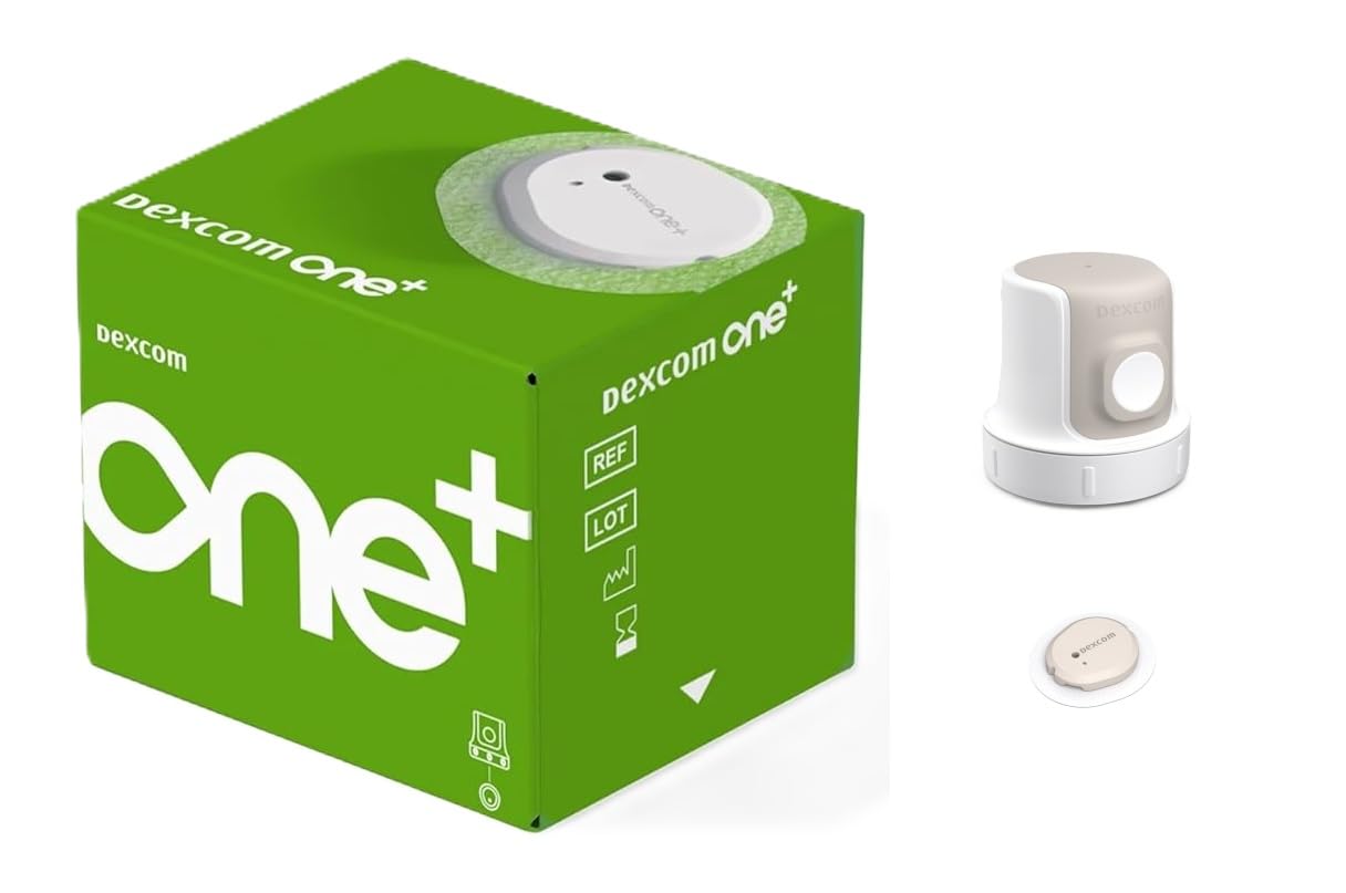 Dexcom ONE+ Sensor Starter Bundle (1 Sensor + 1 Applicator) CGM Lasts up to 10 days, Smaller, Faster