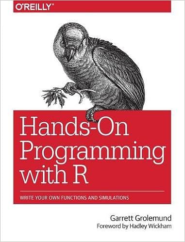 Hands-On Programming with R: Write Your Own Functions And Simulations