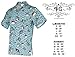 Funny Guy Mugs Mens Shark Hawaiian Print Button Down Short Sleeve Shirt, Medium