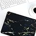 Zinmark 13 Inch Laptop Case Cover, Compatible with MacBook Air 13.3 Inch A1369 / A1466, Plastic Folio Hard Cover Case - Black & Gold Marble