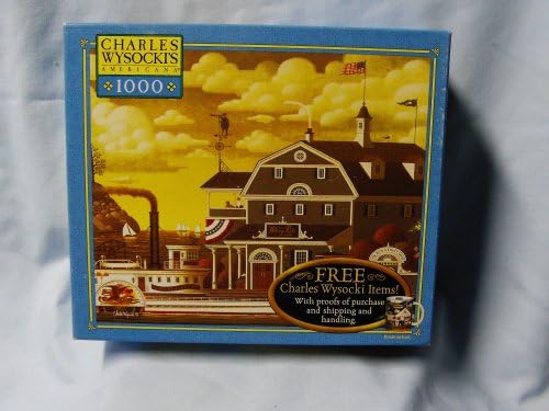 Charles Wysocki 1000 Piece Jigsaw Puzzle Titled, "Fairhaven By the Sea"