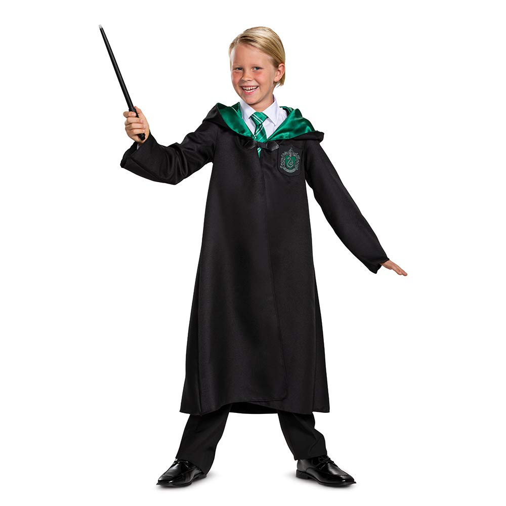 Disguise Harry Potter Robe, Official Hogwarts Wizarding World Costume Robes, Classic Kids Size Dress Up Accessory