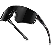 SEKKAF Youth Baseball Sunglasses for Boys Girls Age 6-12 Softball Cycling Sports Sunglasses for Kids Lightweight Frame