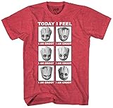 Marvel mens 30/1 Little Feelings-1 Marvel Guardians