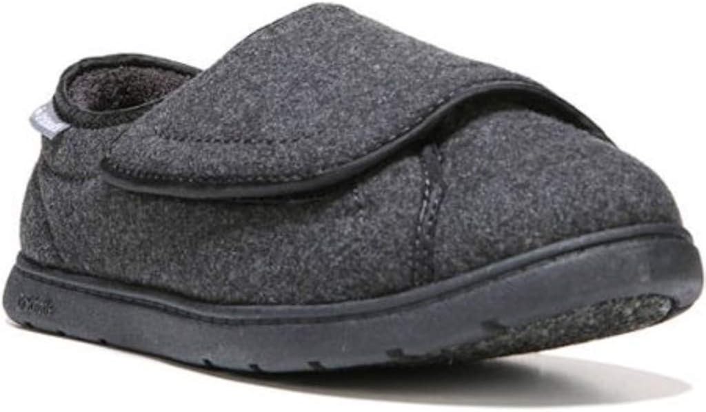 Dr. Scholl's Men's Fletcher Therapeutic Slipper, Grey