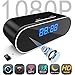 Lionsoul Spy Camera, 1080P HD WiFi Hidden Cameras in Clock +16G TF Card for Home Security