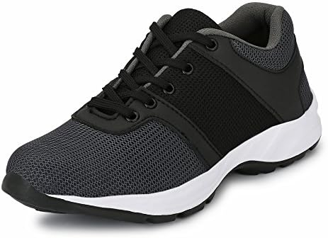 WOODBAY Black Lightweight Sports Shoes