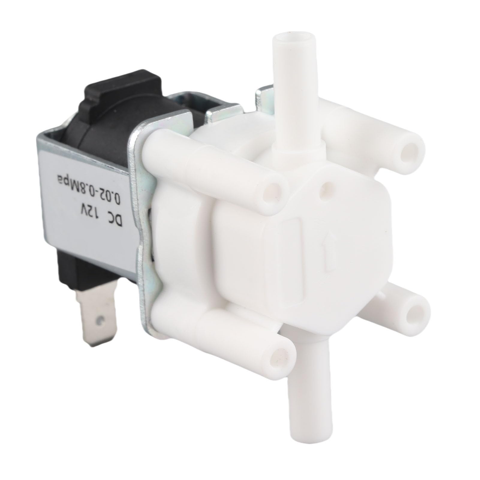 12V Normally Closed Electromagnetic Solenoid Water Valve for Inlet Water Flow Switch - Automatic Control Valve for Home Garden and Industrial Water Systems