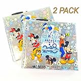 Set of 2! 2018 Disney World Character Autograph Book and Photo Album - Disney Parks