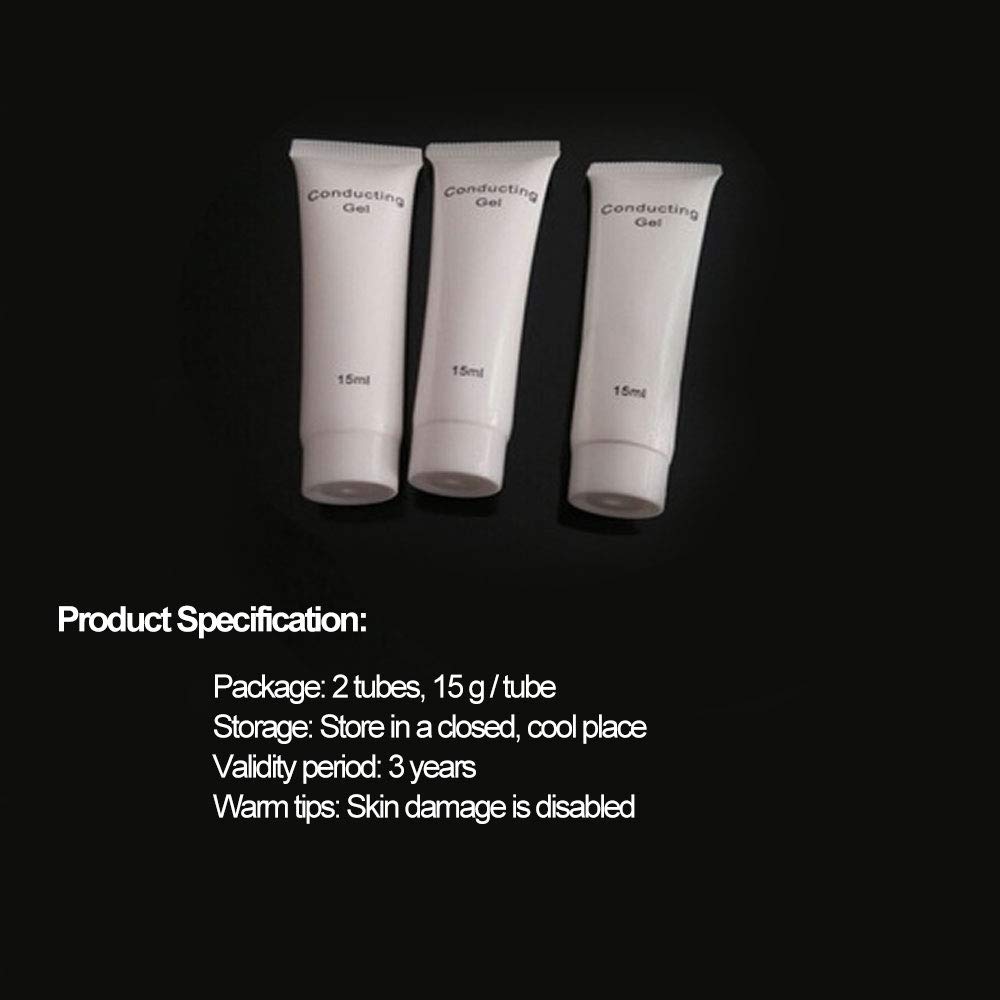 2 Pcs Conductive Gel Cream for Electronic Acupuncture Pen Massage