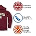 Campus Colors Florida State Seminoles Arch & Logo Gameday Hooded Sweatshirt - Garnet, Large