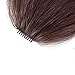 AISI QUEENS Clip in Bangs Human Hair Air Bangs Extensions One Piece Straight Air Fringe Hair Piece Accessories Bangs with Hair Temples(Red Brown)thumb 4