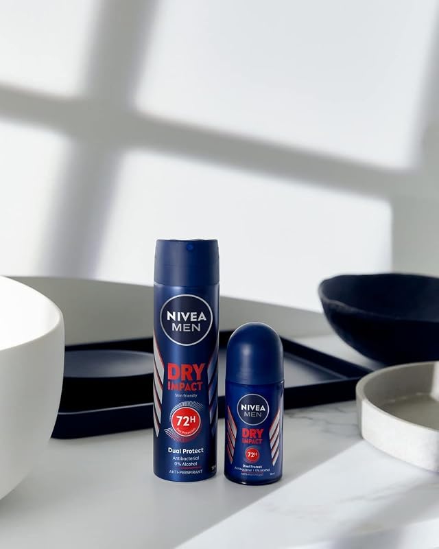 Nivea Men Spray Dry Impact Men - 200 ml - 6 Stück