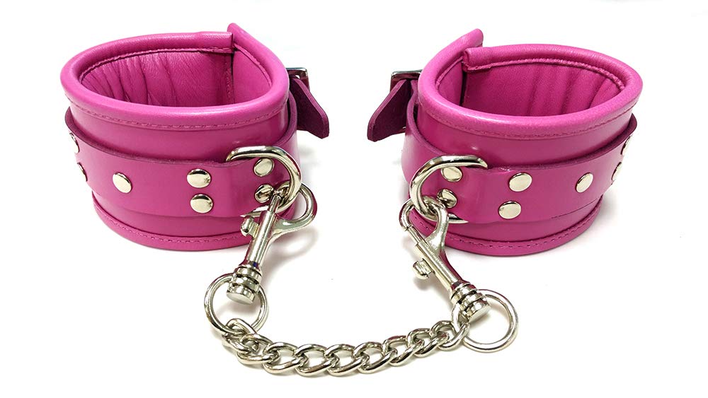 Rouge Garments Unisex-Adult's Padded Ankle Cuffs, One Size, Pink — image 1