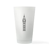 CafePress Big Ben At Midnight Pint Glass, 16