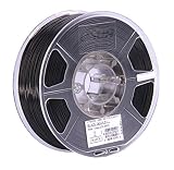 eSUN 1.75mm Black ABS+ 3D Printer Filament 1kg Spool (2.2lbs), Black