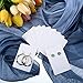 300 Set Necklace Earring Display Cards with 300 Pieces Self-Sealing Bags for Stud Earrings Dangle Earrings Pendant Earrings Necklace Chain (White)