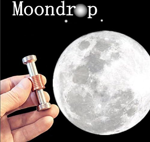 Moondrop Fidget Desk Toy For Reducing Stress Displaying Gravity On The Moon (Silver)