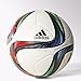 adidas Performance Context15 Official Match Soccer Ball, White/Night Flash Purple /Flash Green, Size 5