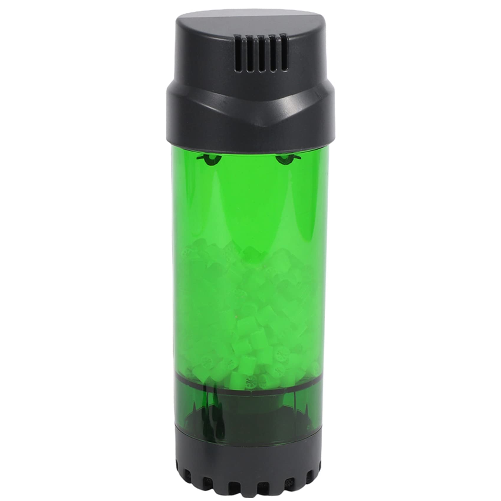 Yuemsh Aquarium Fish Tank Fluidized Moving Bed Filter Bubble Media Filter with Air Stone and Sponge Filter LH-600
