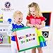 CleverPax MAGNETIC LETTERS numbers for toddlers Alphabet magnets fridge educating kids SET of 67 foam magnets letters refrigerator ABC magnets toy preschool learning education ABCs kids letters