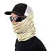 Hoo-Rag Camo Multi-Use Seamless UPF 30 High Performance Moisture Wicking Bandana Made of 100% Polyester Microfiber (Desert Strike Camo)
