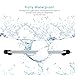 MingDak LED Aquarium Light Kit for Fish Tank,Underwater Submersible Crystal Glass Lights Suitable for Saltwater and Freshwater,42 LEDs,14.5-inch,Lighting Color White