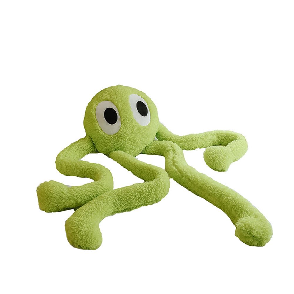 NatureMan 85cm Long Legs Octopus, Large Soft Octopus Plush Toy, Gift for Girlfriend Kids (Green)