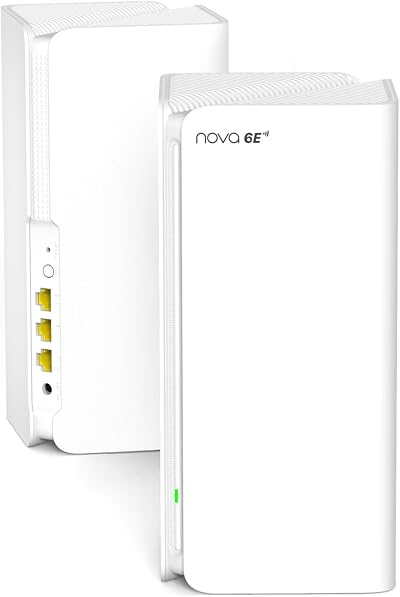 Tenda Nova MX21 Pro AXE5700 WiFi 6E Mesh System Tri-Band 7300ft² 200 Devices 2