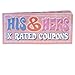 Pipedream His and Hers X-rated Coupons