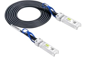10Gtek 25G SFP28 SFP+ DAC Cable - 25GBASE-CR SFP28 to SFP28 Passive Direct Attach Copper Twinax Cable for Cisco SFP-H25GB-CU2M, Ubiquiti UC-DAC-SFP28, Arista, Supermicro and More, 2-Meter(6.6ft)