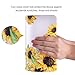 Lalumix A1369/A1466 MacBook Air 13 Inch Case (Older Version Release 2010-2017) Plastic Hard Shell With Keyboard Cover Screen Protector, Sunflower