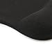 Ergonomic Gaming Office Silicone Gel Mouse Pad with Wrist Support - Non-slip Rubber Base- Black