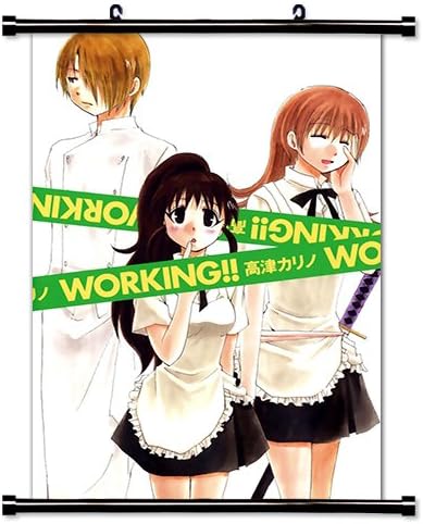 Amazon Com Wagnaria Working Anime Fabric Wall Scroll Poster 16 Amazon Com Wagnaria Working Anime Fabric Wall Scroll Poster 16
