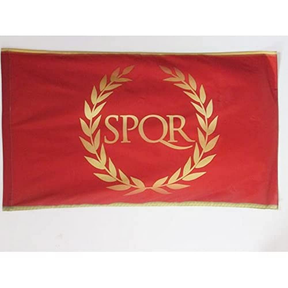 AZ FLAG - Roman Empire Flag - 3x5 Ft - Roman Empire Banner with Sleeve - 100% Polyester - Fade Resistant - Vivid Colors - 3' x 5' Feet - 150x90 Cm